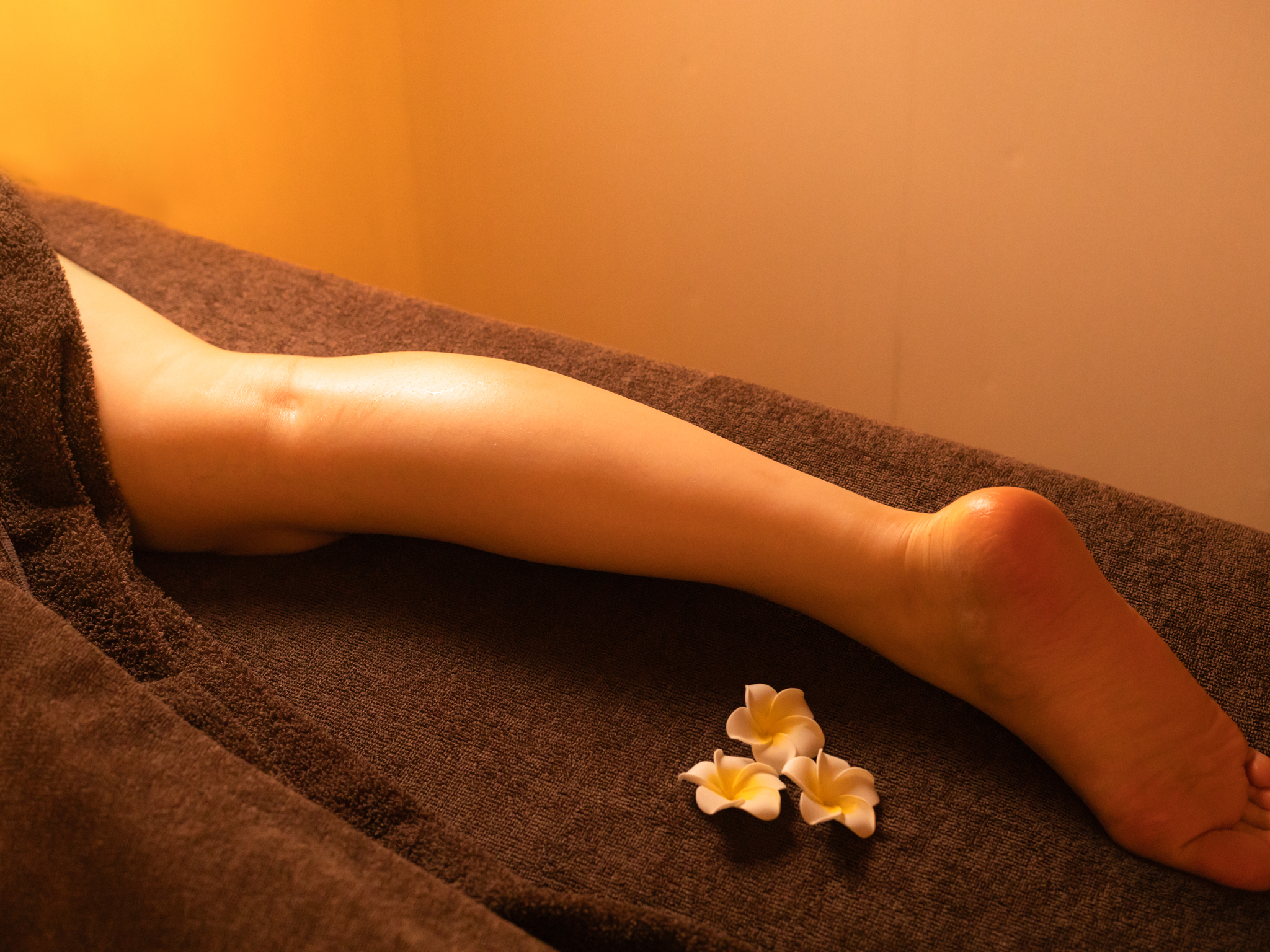 アロマで癒しの施術